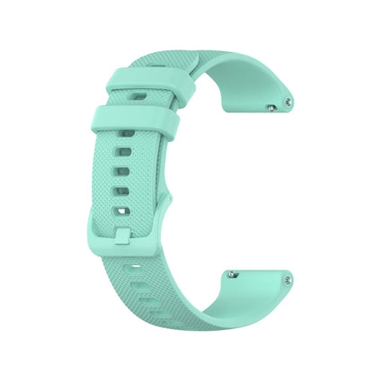 For Garmin Silicone Smart Watch Watch Band, Size:18mm Universal(Mint Green) - Watch Bands by buy2fix | Online Shopping UK | buy2fix