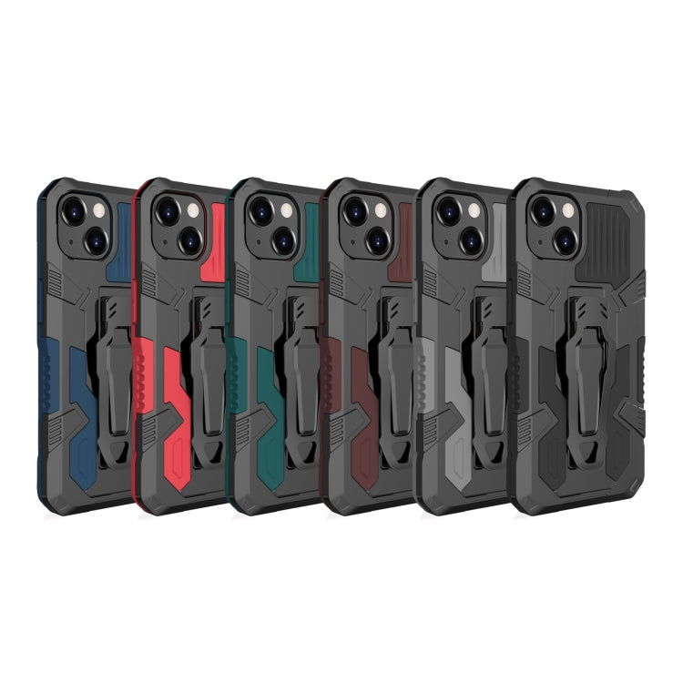 For iPhone 13 Pro Machine Armor Warrior PC + TPU Phone Case (Black) - iPhone 13 Pro Cases by buy2fix | Online Shopping UK | buy2fix