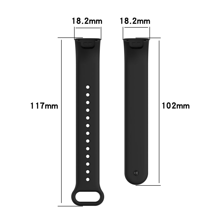 For Xiaomi Redmi Smart Band Pro Silicone Watch Band(Ivory) - Smart Wear by buy2fix | Online Shopping UK | buy2fix