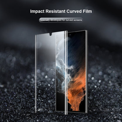 For Samsung Galaxy S22 Ultra 5G NILLKIN Impact Resistant CurvedSurface Tempered Glass Film - Samsung Accessories by NILLKIN | Online Shopping UK | buy2fix
