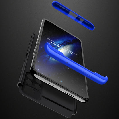 For Xiaomi Poco M4 Pro / Redmi Note 11 CN Version GKK Three Stage Splicing PC Phone Case(Black Blue) - Xiaomi Cases by GKK | Online Shopping UK | buy2fix