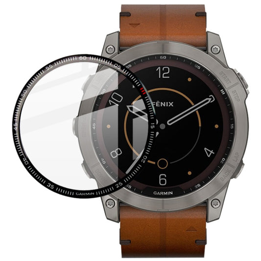 For Garmin Fenix 7X IMAK HD High Transparent Wear-resistant Watch Screen Protective Film - Screen Protector by imak | Online Shopping UK | buy2fix