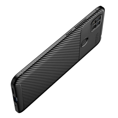 For Xiaomi Redmi 10A Carbon Fiber Texture Shockproof TPU Phone Case(Black) - Xiaomi Cases by buy2fix | Online Shopping UK | buy2fix