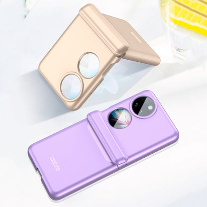 For Huawei P50 Pocket GKK Magnetic Hinge Full Coverage Phone Case(Purple) - Huawei Cases by GKK | Online Shopping UK | buy2fix