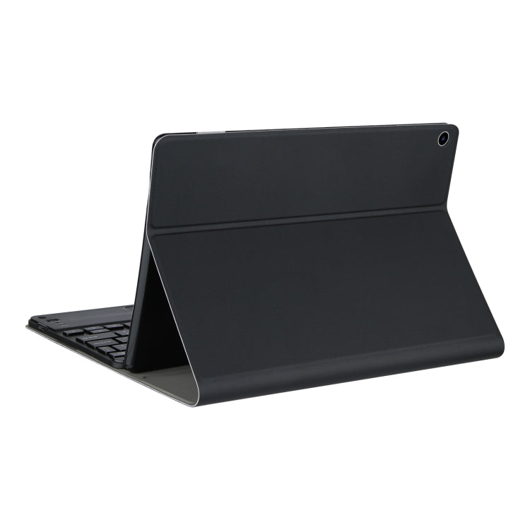 For Lenovo Tab M10 HD Gen 2 Touchpad Bluetooth Keyboard Leather Tablet Case(Black) - Lenovo Keyboard by buy2fix | Online Shopping UK | buy2fix