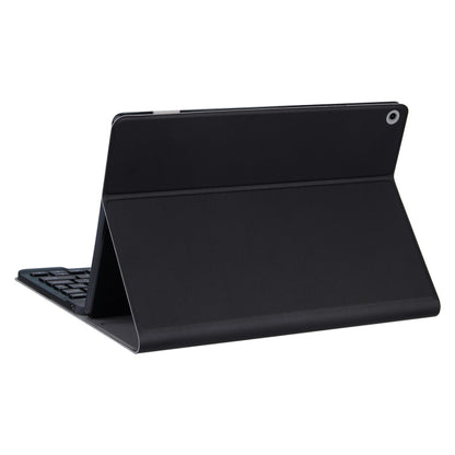 For Lenovo Tab M10 HD Gen 2 Bluetooth Keyboard Leather Tablet Case(Black) - Lenovo Keyboard by buy2fix | Online Shopping UK | buy2fix