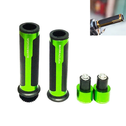 Motorcycle Modification Accessories Hand Grip Cover Handlebar Set(Green) - In Car by buy2fix | Online Shopping UK | buy2fix