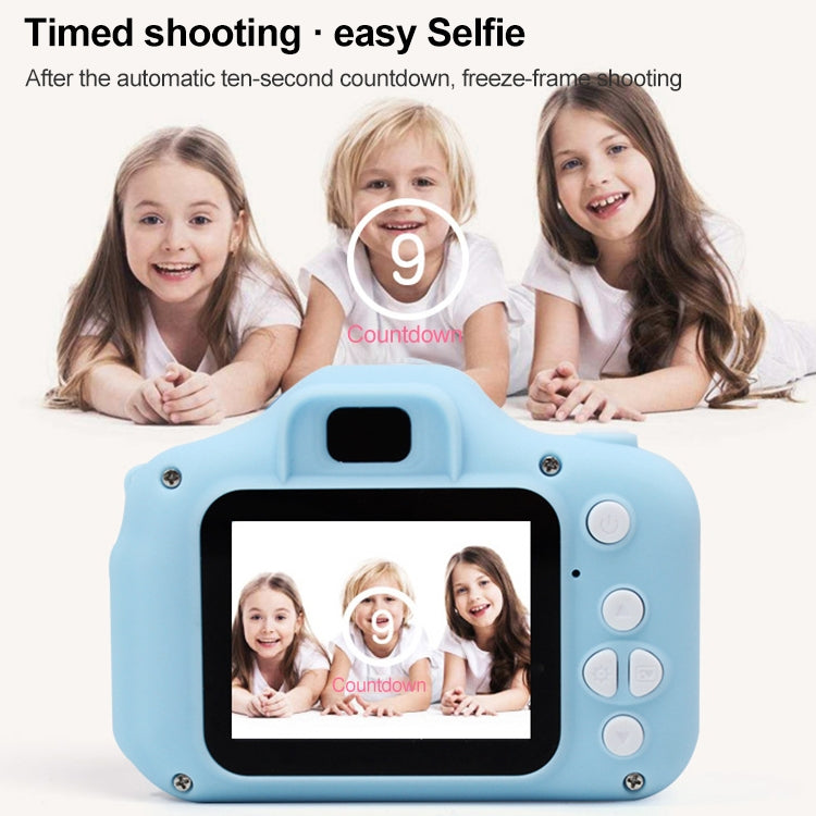 X2S 2.0 Inch LCD Screen Mini Children Camera Digital Camera, Resolution:HD Dual camera(Green) - Consumer Electronics by buy2fix | Online Shopping UK | buy2fix