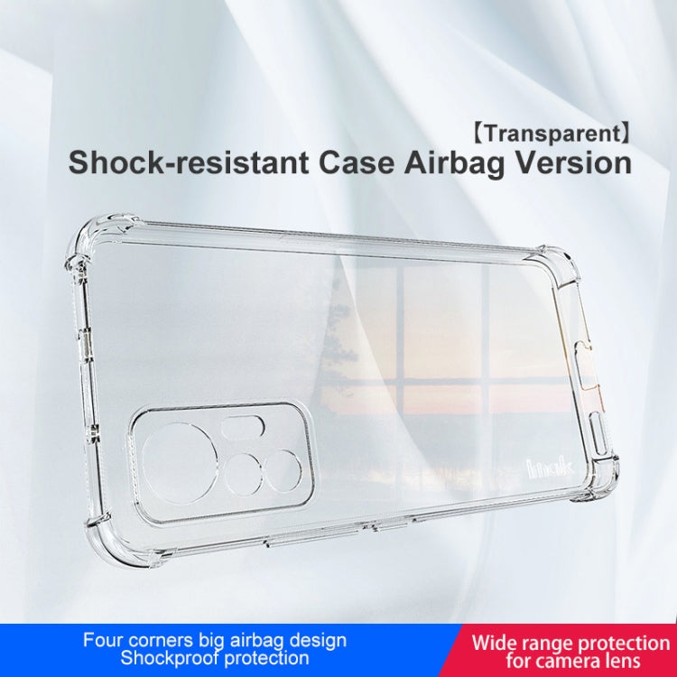 For Xiaomi 12 Lite 5G imak All-inclusive Shockproof Airbag TPU Case (Transparent) - Xiaomi Cases by imak | Online Shopping UK | buy2fix