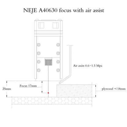 NEJE MASTER 3 Plus Laser Engraver with A40630 Laser Module(US Plug) - Consumer Electronics by NEJE | Online Shopping UK | buy2fix