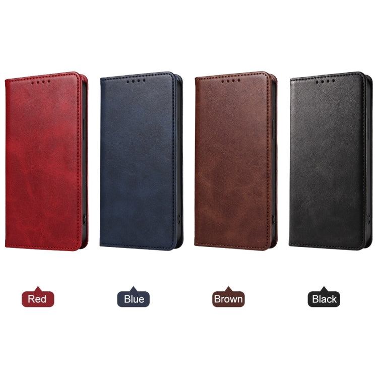 For Xiaomi 12X Magnetic Closure Leather Phone Case(Brown) - Xiaomi Cases by buy2fix | Online Shopping UK | buy2fix