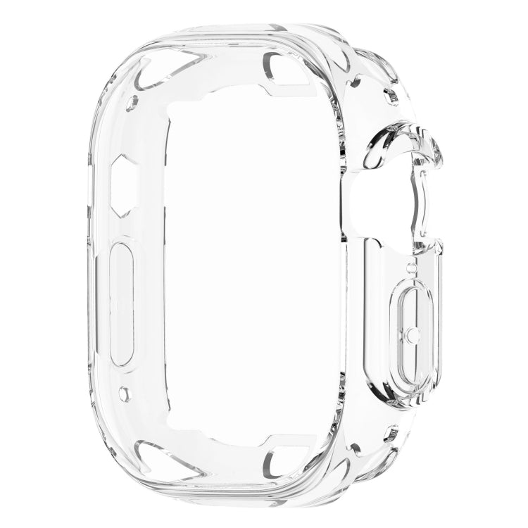 TPU All-inclusive Transparent Protective Case For Apple Watch Ultra 49mm - Watch Cases by buy2fix | Online Shopping UK | buy2fix