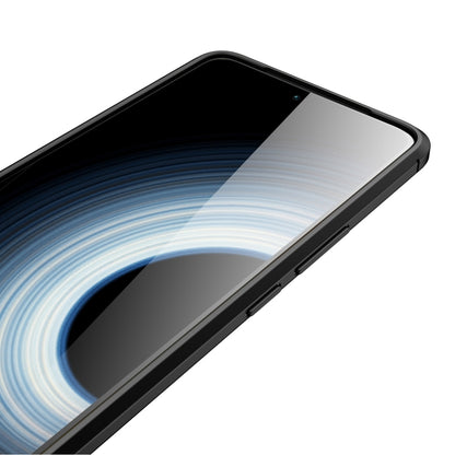 For Xiaomi Redmi K50 Ultra / 12T / 12T Pro Litchi Texture TPU Phone Case(Black) - Xiaomi Cases by buy2fix | Online Shopping UK | buy2fix