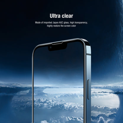 For iPhone 14 NILLKIN 2 in 1 HD Full Screen Tempered Glass Film + Camera Protector Set - iPhone 14 Tempered Glass by NILLKIN | Online Shopping UK | buy2fix