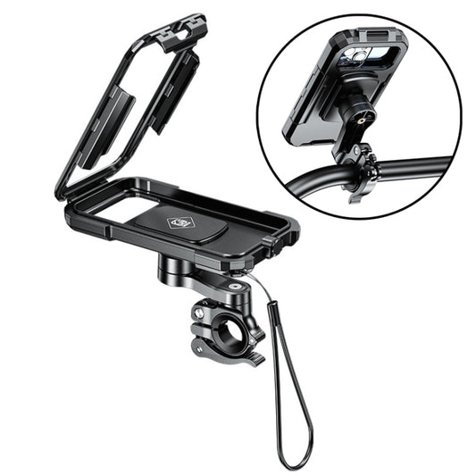 Kewig M18L-QD Motorcycle / Bicycle Waterproof Quick Release Mobile Phone Holder - Holder by Kewig | Online Shopping UK | buy2fix