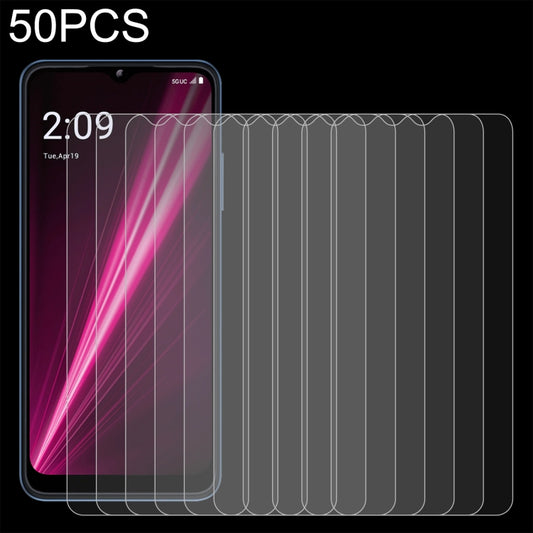 For T-Mobile T Phone 5G 50pcs 0.26mm 9H 2.5D Tempered Glass Film - More Brand by buy2fix | Online Shopping UK | buy2fix