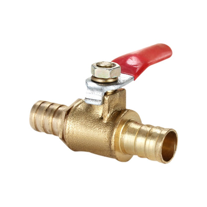 LAIZE Pneumatic Hose Barb Brass Shutoff Ball Valve, Specification:10mm -  by LAIZE | Online Shopping UK | buy2fix