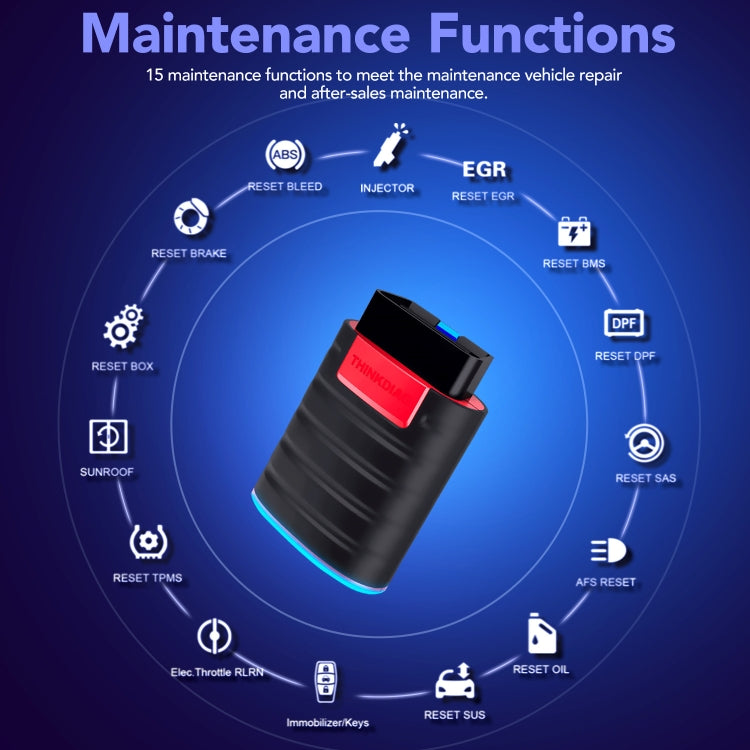 ThinkDiag SP164-O OBD2 Car Fault Diagnosis Instrument with a Free Software and DEMO - In Car by buy2fix | Online Shopping UK | buy2fix