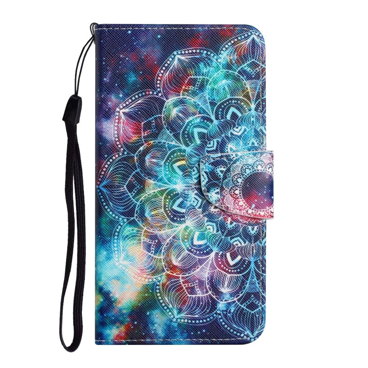 For Xiaomi Redmi A1 Colored Drawing Pattern Leather Phone Case(Star Mandala) - Xiaomi Cases by buy2fix | Online Shopping UK | buy2fix