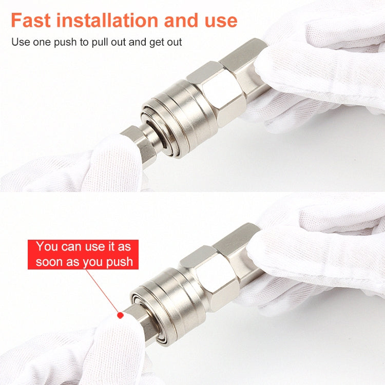 LAIZE SF+PF-40 10pcs C-type Self-lock Pneumatic Quick Fitting Connector -  by LAIZE | Online Shopping UK | buy2fix