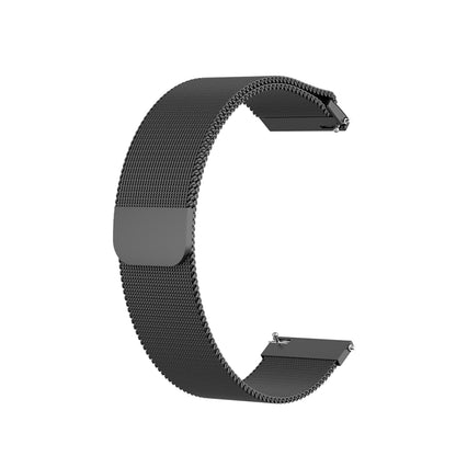 For Xiaomi Watch Color 22mm Milan Wrist Strap Watchband(Black) - Smart Wear by buy2fix | Online Shopping UK | buy2fix