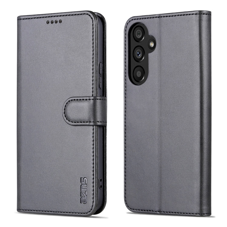 For Samsung Galaxy A54 5G AZNS Skin Feel Calf Texture Flip Leather Phone Case(Black) - Galaxy Phone Cases by AZNS | Online Shopping UK | buy2fix