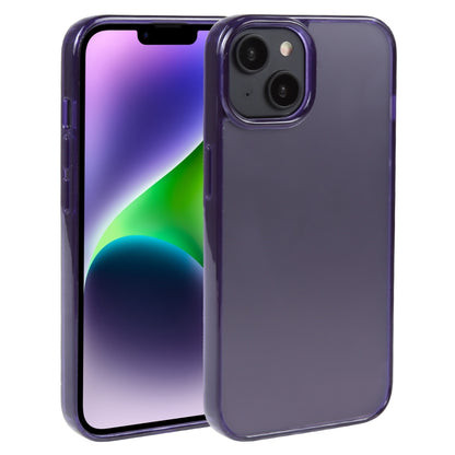 For iPhone 14 GEBEI Acrylic Phone Case (Purple) - iPhone 14 Cases by GEBEI | Online Shopping UK | buy2fix