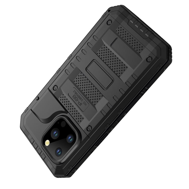 For iPhone 14 Pro RedPepper Wolf 360 Full Body Rugged Life Waterproof Phone Case(Black) - iPhone 14 Pro Cases by RedPepper | Online Shopping UK | buy2fix