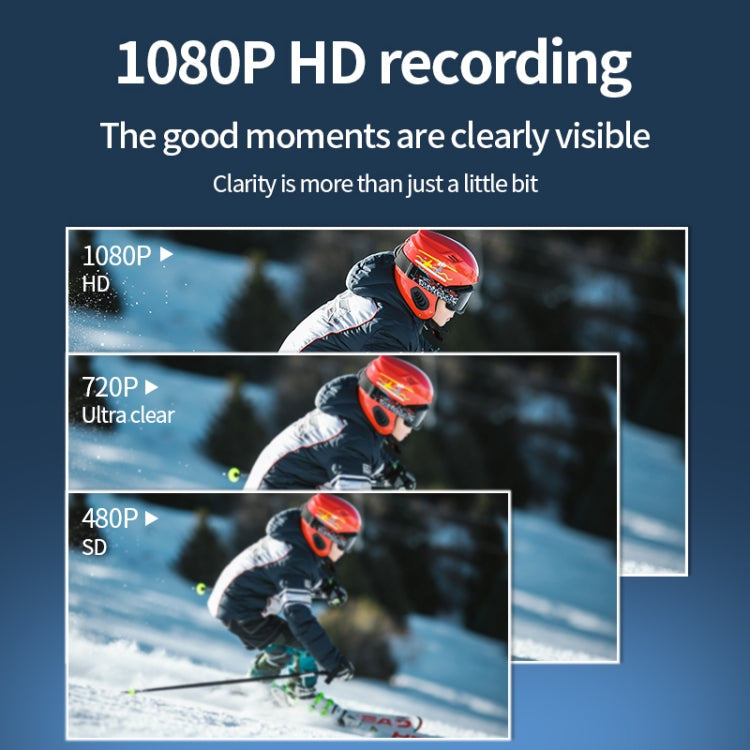 JNN V17 1080P HD Wide Angle Video Sports Recorder with Stand, Capacity:16GB(Black) - Digital Video Recorder by JNN | Online Shopping UK | buy2fix