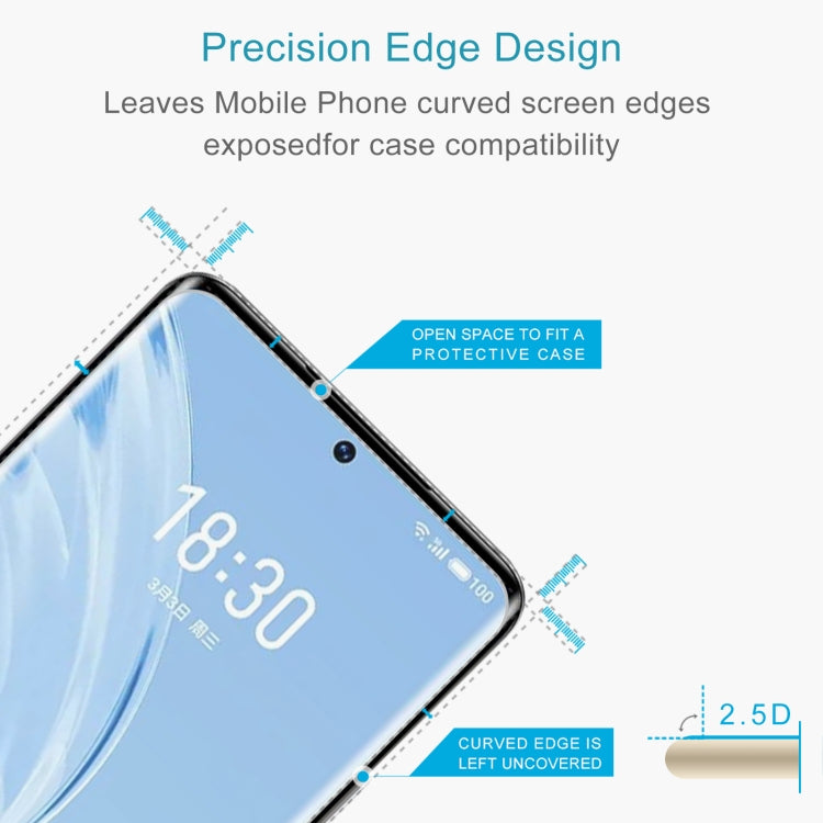 For Meizu 20 Pro 50pcs 0.26mm 9H 2.5D Tempered Glass Film - For Meizu by buy2fix | Online Shopping UK | buy2fix