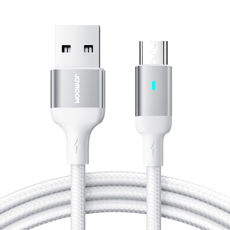 JOYROOM S-UM018A10 Extraordinary Series 2.4A USB-A to Micro USB Fast Charging Data Cable, Cable Length:2m(White) -  by JOYROOM | Online Shopping UK | buy2fix