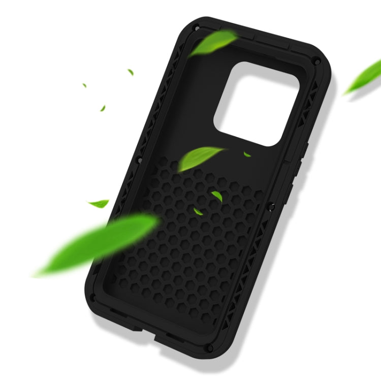 For Xiaomi 13 LOVE MEI Metal Shockproof Life Waterproof Dustproof Phone Case(Silver) - 13 Cases by LOVE MEI | Online Shopping UK | buy2fix