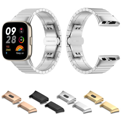 For Xiaomi Redmi Watch 3 / Mi Watch Lite 3 1 Pair Metal Watch Band Connector(Silver) - Repair & Spare Parts by buy2fix | Online Shopping UK | buy2fix