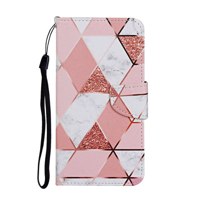 For Xiaomi Redmi Note 12 4G Global Colored Drawing Pattern Flip Leather Phone Case(Marble) - Note 12 Cases by buy2fix | Online Shopping UK | buy2fix