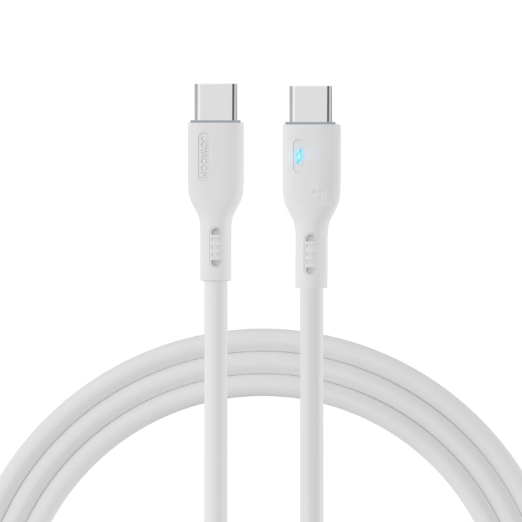 JOYROOM S-CC100A13 100W USB-C / Type-C to USB-C / Type-C Fast Charging Data Cable, Length:1.2m(White) -  by JOYROOM | Online Shopping UK | buy2fix