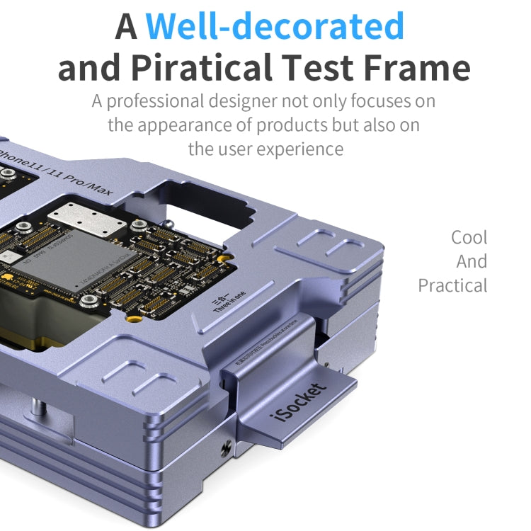 Qianli iSocket Motherboard Layered Test Fixture For iPhone 11 Series - Repair & Spare Parts by QIANLI | Online Shopping UK | buy2fix