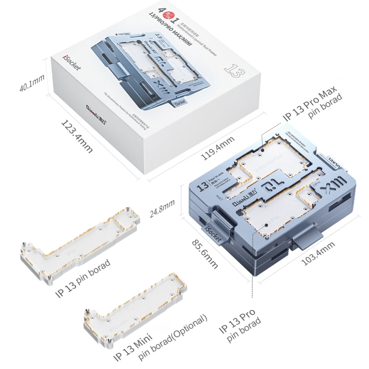 Qianli iSocket Motherboard Layered Test Fixture For iPhone 13 Series - Repair & Spare Parts by QIANLI | Online Shopping UK | buy2fix