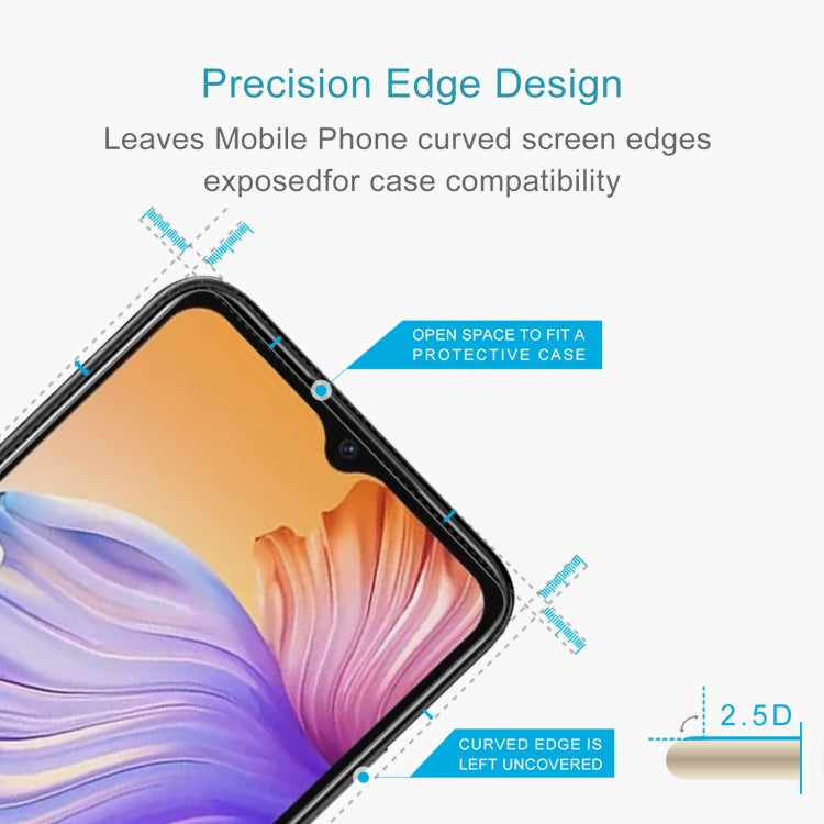 For Doogee N50 50pcs 0.26mm 9H 2.5D Tempered Glass Film - For Doogee by buy2fix | Online Shopping UK | buy2fix