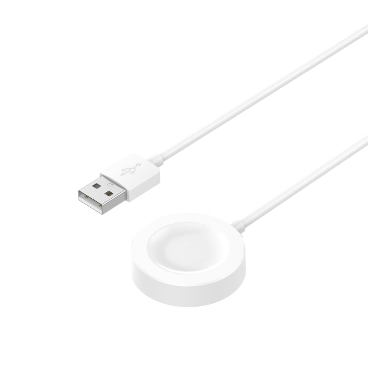 For Huawei Watch Ultimate Smart Watch Magnetic Charging Cable, Length: 1m, Style:Integrated Version(White) - Charger by buy2fix | Online Shopping UK | buy2fix