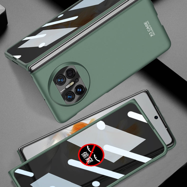 For Huawei Mate X3 GKK Peep-proof Integrated Ultra-thin Full Coverage Phone Flip Case(Black) - Huawei Cases by GKK | Online Shopping UK | buy2fix
