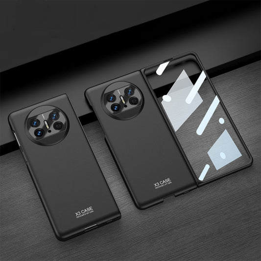 For Huawei Mate X3 GKK Integrated Ultra-thin Full Coverage Phone Flip Case(Black) - Huawei Cases by GKK | Online Shopping UK | buy2fix