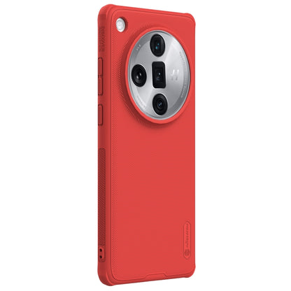 For OPPO Find X7 Ultra NILLKIN Frosted Shield Pro PC + TPU Phone Case(Red) - Find X7 Ultra Cases by NILLKIN | Online Shopping UK | buy2fix