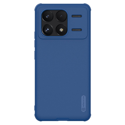 For Xiaomi Redmi K70 / K70 Pro NILLKIN Frosted Shield Pro PC + TPU Phone Case(Blue) - Xiaomi Cases by NILLKIN | Online Shopping UK | buy2fix