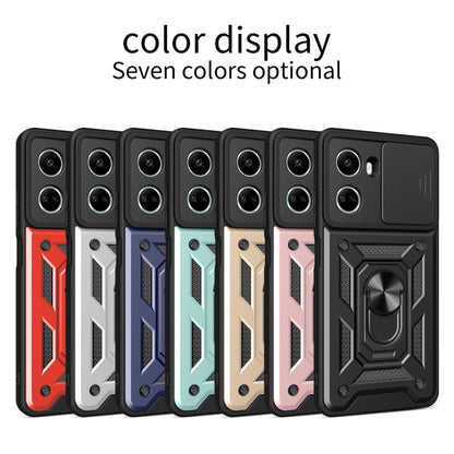 For Huawei nova 10 SE Sliding Camera Cover Design TPU+PC Phone Case(Black) - Huawei Cases by buy2fix | Online Shopping UK | buy2fix