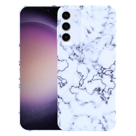 For Samsung Galaxy S23 5G Marble Pattern Phone Case(Green White) - Galaxy S23 5G Cases by buy2fix | Online Shopping UK | buy2fix