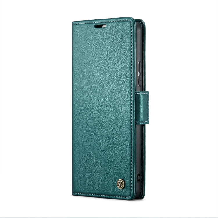 CaseMe 023 Butterfly Buckle Litchi Texture RFID Anti-theft Leather Phone Case For Xiaomi Redmi Note 11 Pro 5G Global/Redmi Note 11 Pro Global(Pearly Blue) - Redmi Note 11 Pro Case by CaseMe | Online Shopping UK | buy2fix