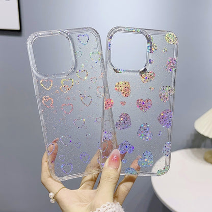 For iPhone 13 Pro Max Little Star Series Glitter Powder TPU Phone Case(Little Rabbit) - iPhone 13 Pro Max Cases by buy2fix | Online Shopping UK | buy2fix