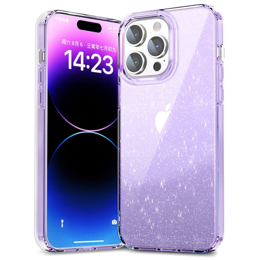 For iPhone 14 Pro Max Star Solid Color Phone Case(Purple) - iPhone 14 Pro Max Cases by buy2fix | Online Shopping UK | buy2fix