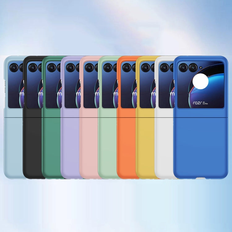 For Motorola Razr 40 Ultra / Moto Razr 2023 Skin Feel PC Phone Case(White) - Motorola Cases by buy2fix | Online Shopping UK | buy2fix