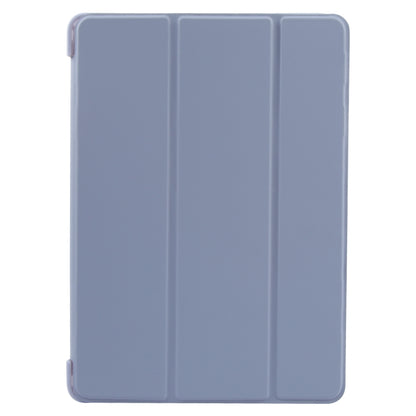 For iPad 9.7 2018 & 2017 / Air / Air2 GEBEI 3-folding Holder Shockproof Flip Leather Tablet Case(Light Purple) - iPad 9.7 (2018) & (2017) Cases by GEBEI | Online Shopping UK | buy2fix